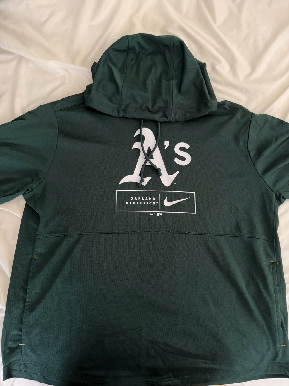 Nike Oakland Athletics Dark Green Hoodie Tee